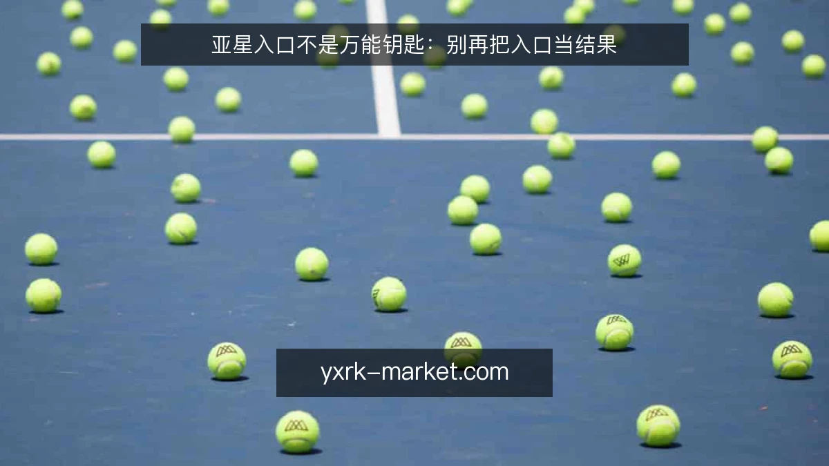 亚星入口不是万能钥匙:别再把入口当结果
